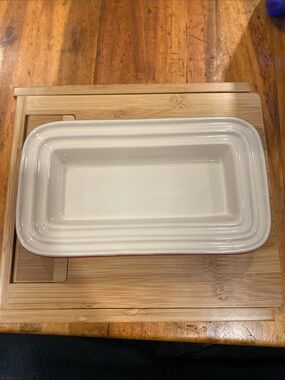 Le Creuset Rectangular Ceramic Butter Dish base only